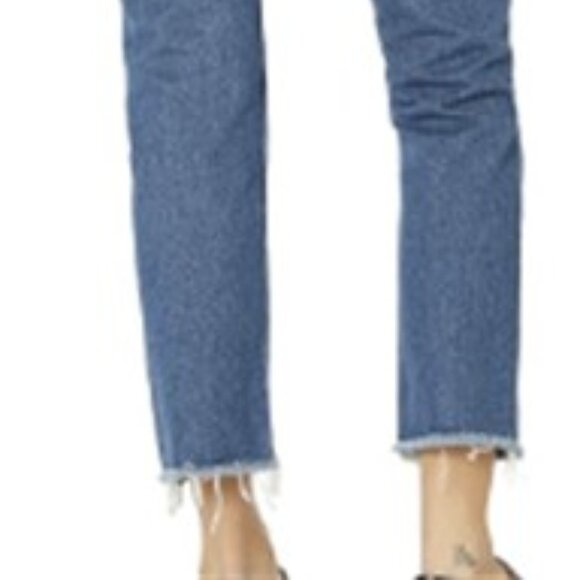 Levi's Premium Wedgie Straight Light Blue Jeans for women 34"X26 - Picture 2 of 3